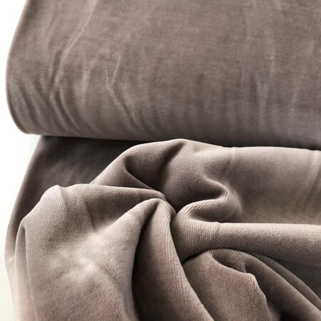 COUPON 95 CM C. Pauli - Cinder Nicky Velours GOTS