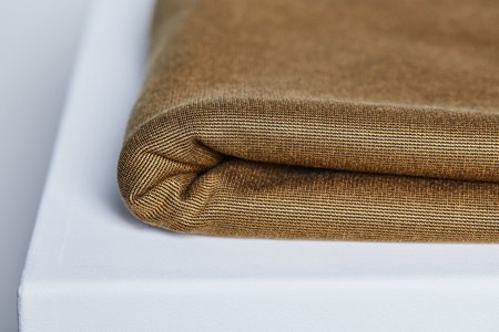 meetMilk - TEXTURED PONTE KNIT - MUSTARD met LENZINGâ„¢ TENCELâ„¢ vezels