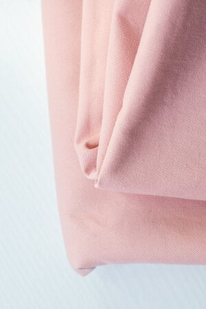COUPON 95 CM mindtheMAKER - washed COTTON TWILL rose 9oz