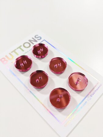 Tabitha Sewer - Pink mirror 15mm