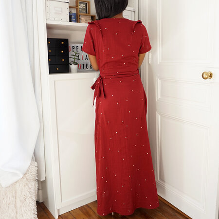 Les Lubies de Cadia - Fleurette wrap dress