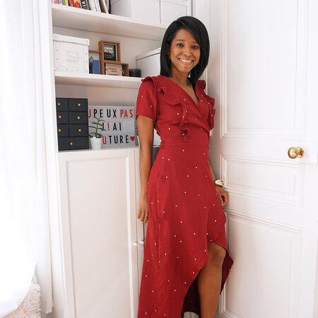Les Lubies de Cadia - Fleurette wrap dress