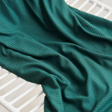 meetMilk - EMERALD Derby Ribbed Jersey TENCEL™ Modal vezels