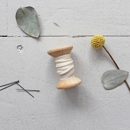 Atelier Brunette - Crepe Off White paspelband 2mm