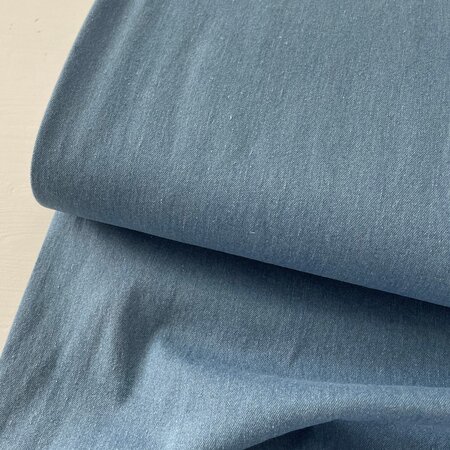VERHEES Recycled Denim / Jeansstof LIGHT BLUE STRETCH