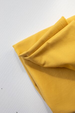 mindtheMAKER - washed COTTON TWILL yellow 9oz