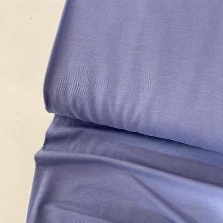 Polytex Organics - Lavendel jeans jersey (GOTS)