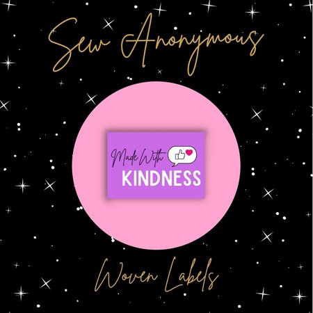 Sew Anonymous - Made with Kindness labels
