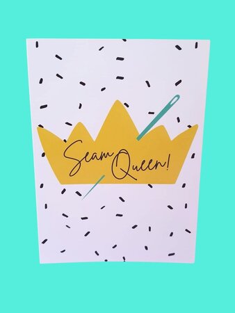 Sew Anonymous - Kaart Sew Queen