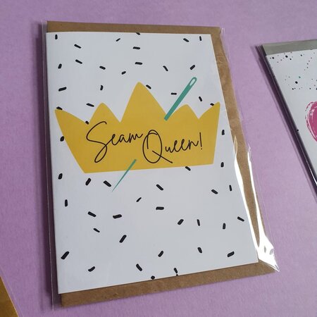 Sew Anonymous - Kaart Sew Queen