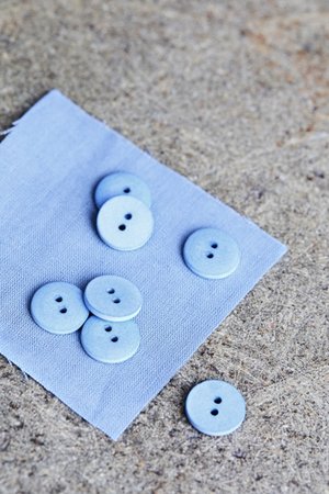 mind the MAKER 18mm FADED BLUE CURB COTTON
