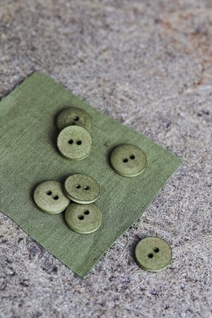 mind the MAKER 18mm OLIVE GREEN CURB COTTON