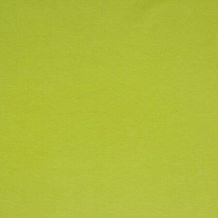 Verhees Solid jersey LIME GOTS