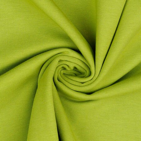 Verhees Solid jersey LIME GOTS