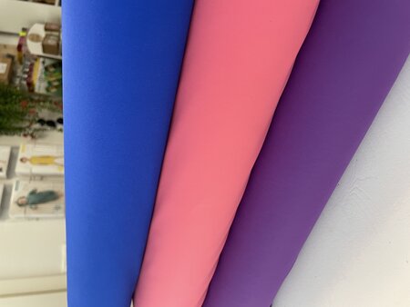 COUPON 75 CM KORAAL sport/zwem lycra RECYCLED
