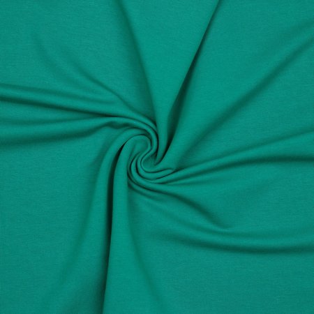 Verhees GOTS - GREEN Solid FRENCH TERRY