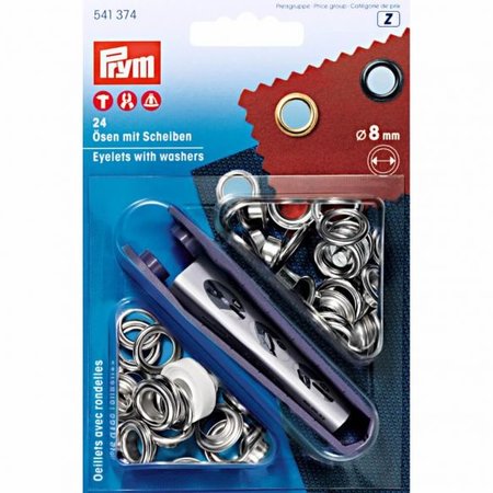 Prym Nestels Zilver 8mm
