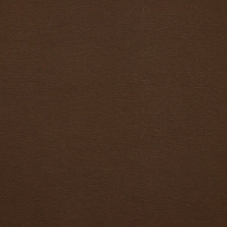 Verhees GOTS - BROWN Solid FRENCH TERRY