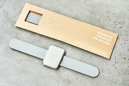 SEWPLY - Armband siliconen GRIJS