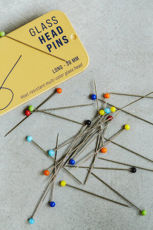 SEWPLY - Glass head pins 38mm