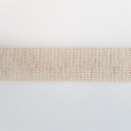 Tassenband ECRU - BRONZE LUREX 40mm