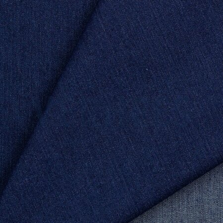 VERHEES Recycled Denim / Jeansstof INDIGO STRETCH