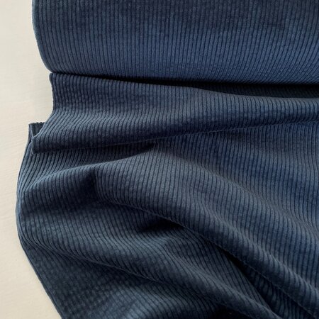 Polytex Corduroy - Denim blue
