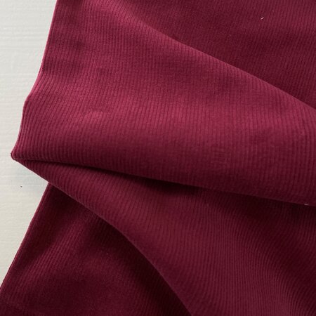 COUPON 120 CM C. Pauli - Corduroy Rhododendron GOTS
