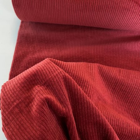 Polytex Corduroy - Deep Red