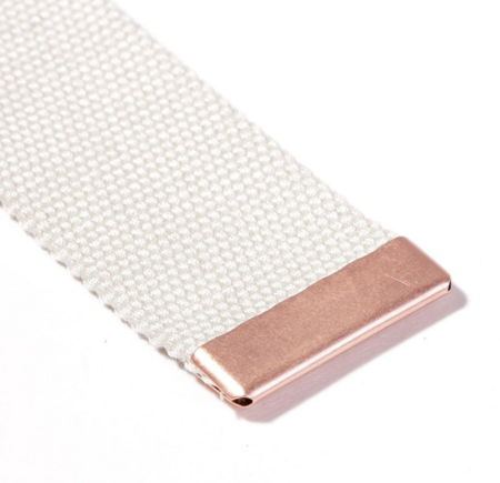 Eindstuk tassenband Rose Gold 40mm