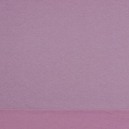 COUPON 150 CM Verhees Solid Lavender SOFT SWEAT GOTS