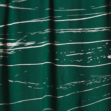 mindtheMAKER - Stray Lines Bottle Green VISCOSE STRETCH JERSEY