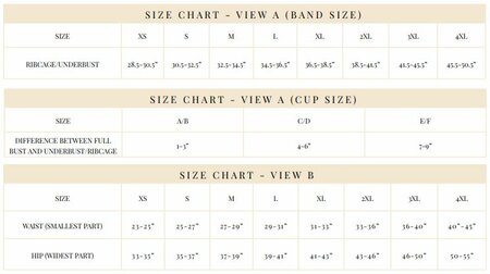 Madalynne Maris Bralette + Panty PAPER PATTERN