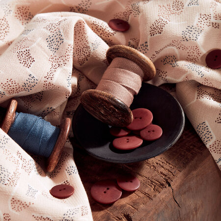 Atelier Brunette - Vera Blush Kelsey Viscose (ECOVERO)
