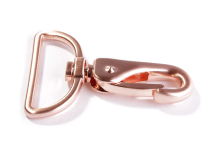 Musketonhaak rose gold 40 mm