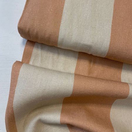 Bittoun LMV - Old rose linnen striped LINNEN/VISCOSE