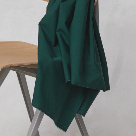 mindtheMAKER - ORGANIC PAPERTOUCH POPLIN Bottle Green
