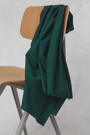mindtheMAKER - ORGANIC PAPERTOUCH POPLIN Bottle Green