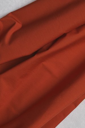 COUPON 165 CM mindtheMAKER - ORGANIC PAPERTOUCH POPLIN Pumpkin
