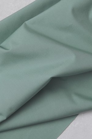 COUPON 160CM mindtheMAKER - ORGANIC PAPERTOUCH POPLIN Sage Green