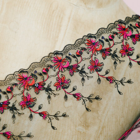 Madalynne X Simplicity 8229 BRA SEWING KIT: Black Red Pink