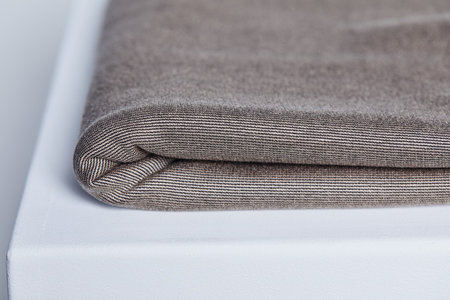 meetMilk - TEXTURED PONTE KNIT - WARM SAND met LENZINGâ„¢ TENCELâ„¢ vezels