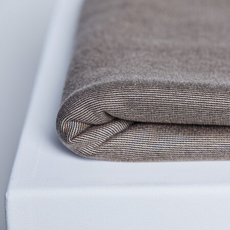 meetMilk - TEXTURED PONTE KNIT - WARM SAND met LENZINGâ„¢ TENCELâ„¢ vezels