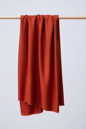 mindtheMAKER - Solid Twill PUMPKIN 100% LENZING™ ECOVERO™ Viscose