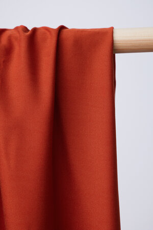 mindtheMAKER - Solid Twill PUMPKIN 100% LENZING™ ECOVERO™ Viscose