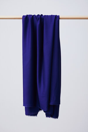 mindtheMAKER - Solid Twill COBALT 100% LENZING™ ECOVERO™ Viscose