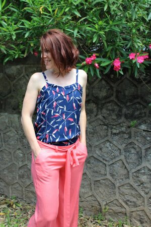 Eglantine & Zoé Serge Corail VISCOSE