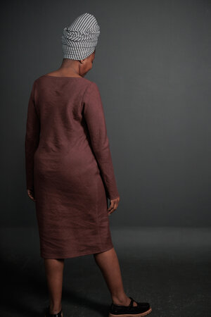 COUPON 150 CM Merchant & Mills - Oxblood 185gsm Linen