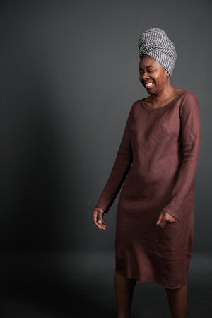 COUPON 150 CM Merchant & Mills - Oxblood 185gsm Linen
