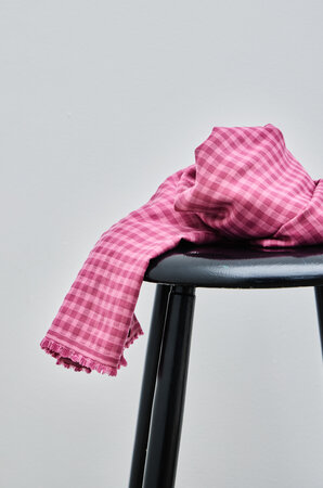 meetMilk TWO TONE CHECK TWILL met TENCELâ„¢ Lyocell-vezels - PUNCH